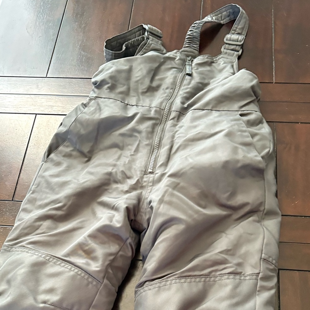 All in Motion Gray Snow Bib Overalls
